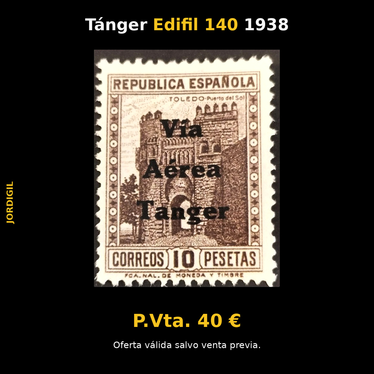 Tánger · Edifil 140